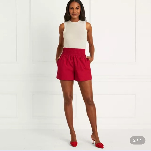 Hill House Livie nap shorts in red Sz M NWT - Picture 4 of 6